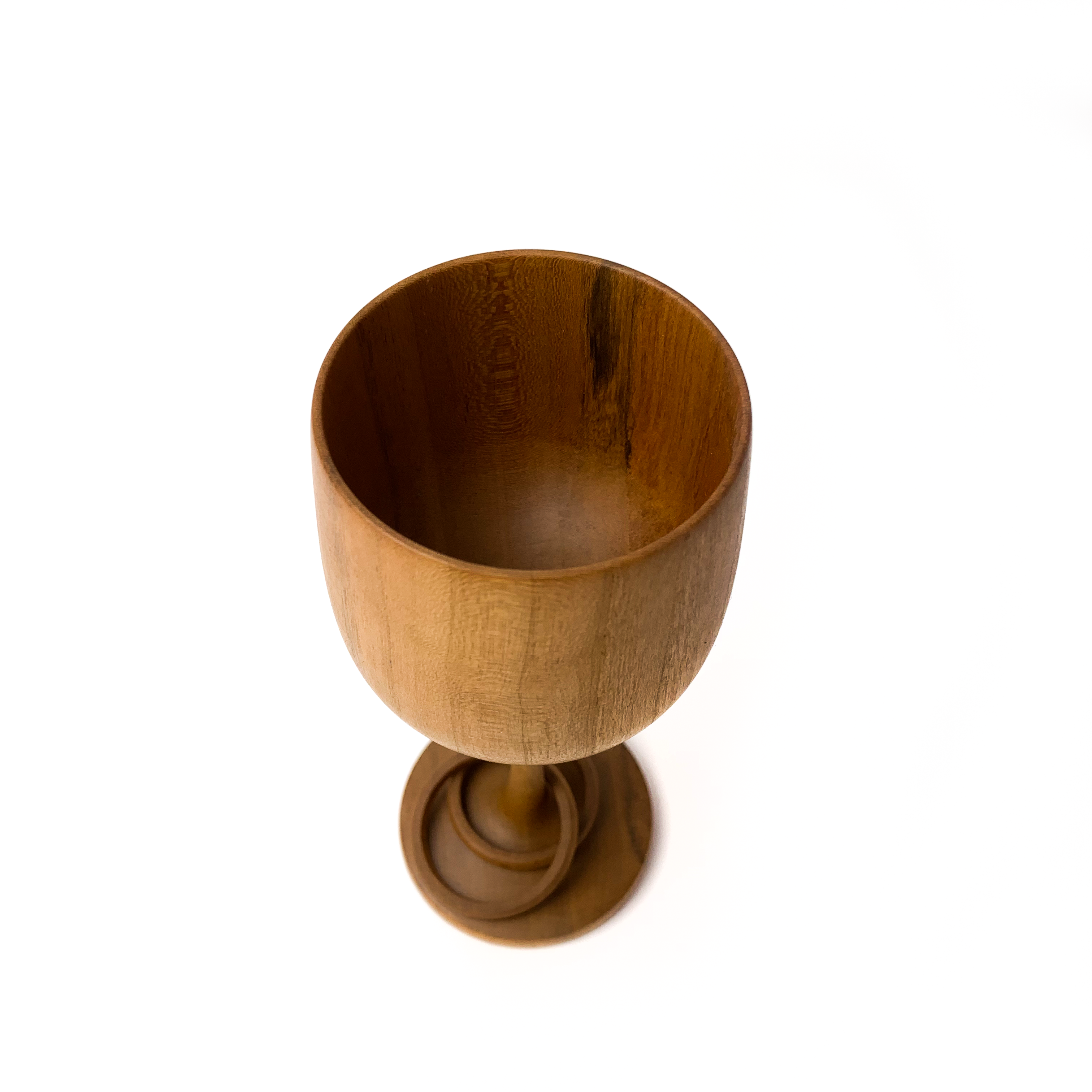 Gobelet de mariage en bois