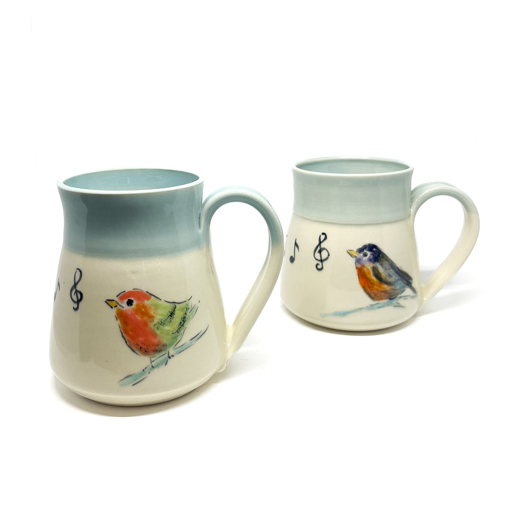 Mug Oiseau peint