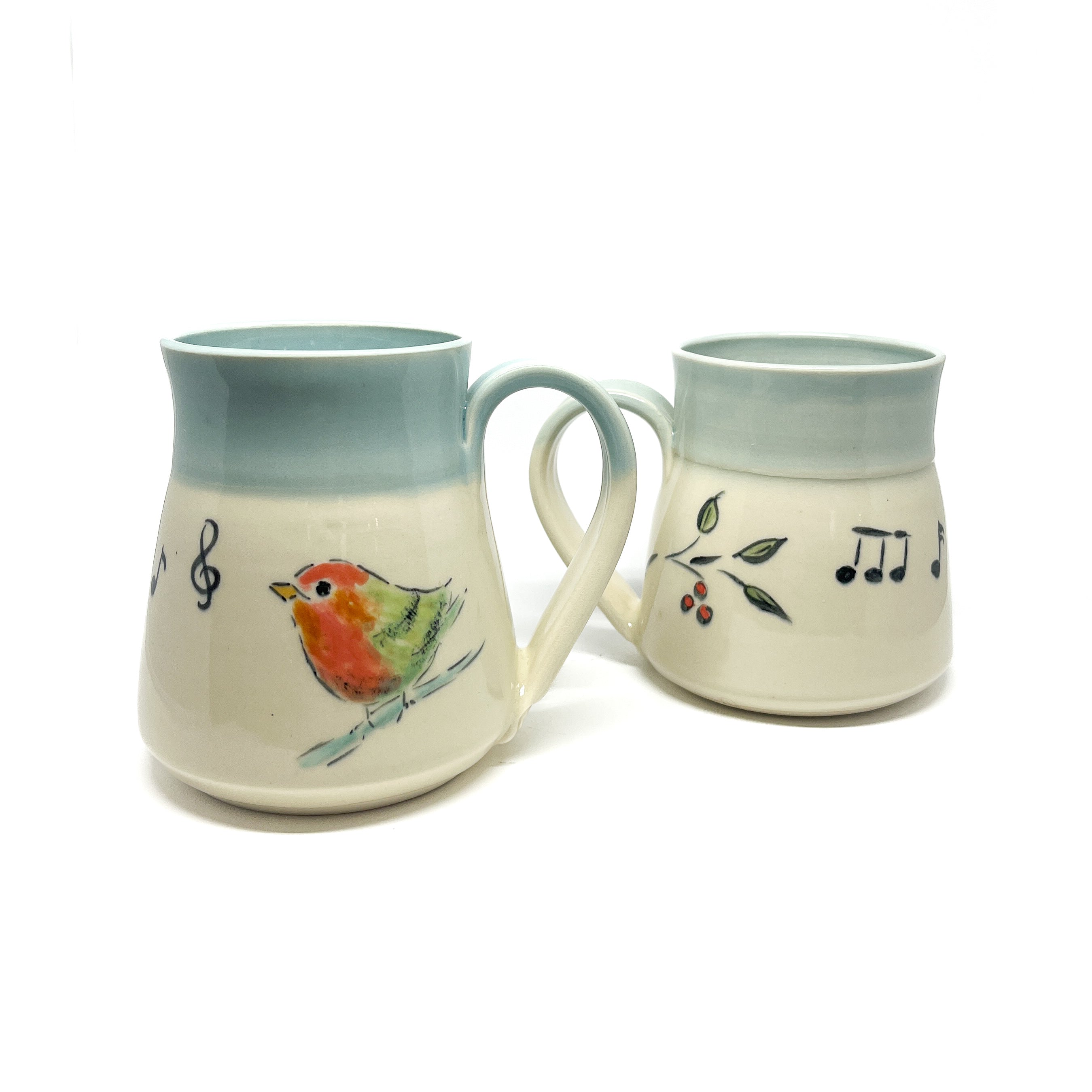 Mug Oiseau peint