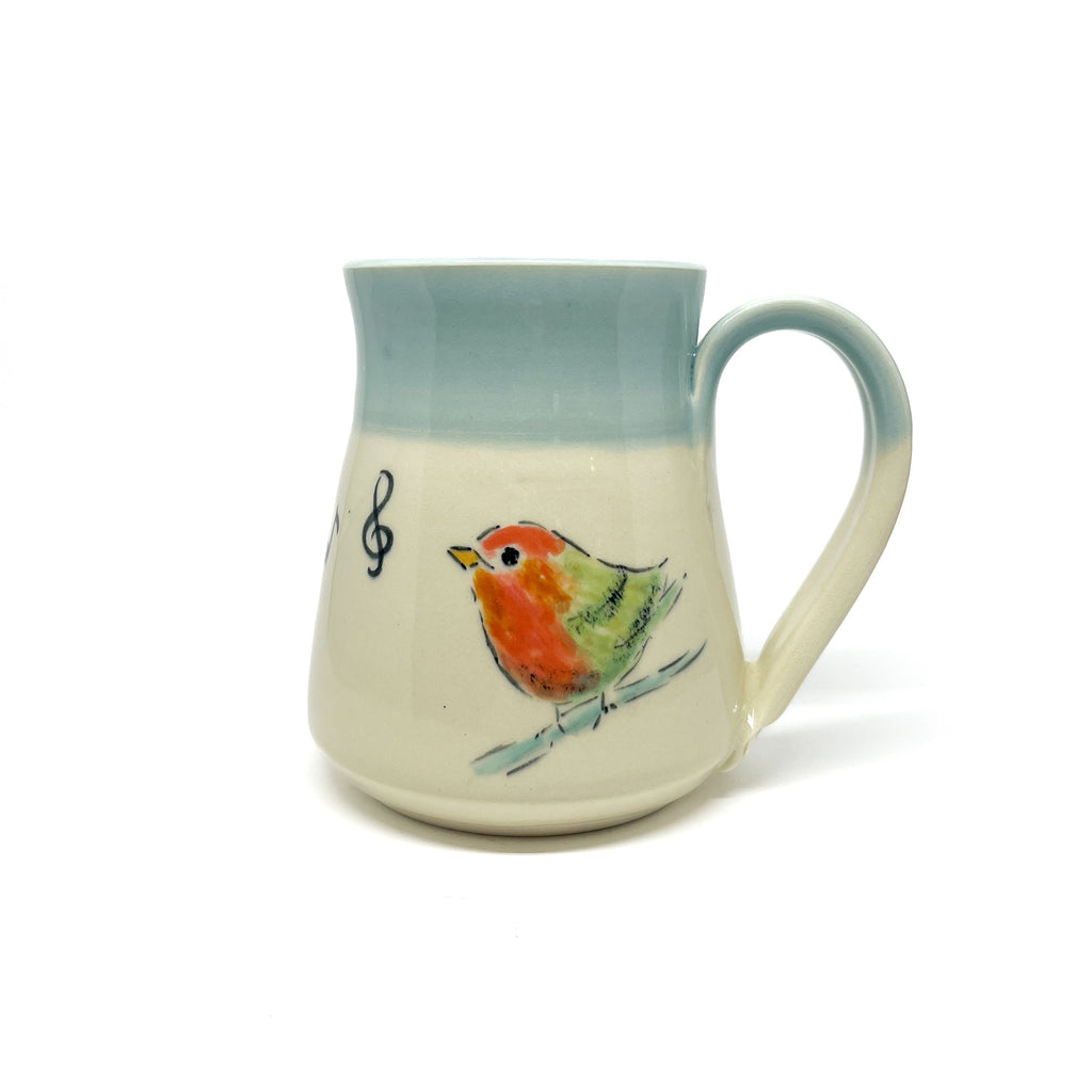 Mug Oiseau peint
