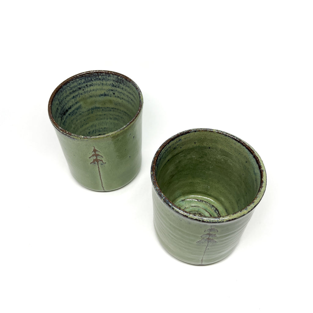 Tasse en céramique inspirée d'un arbre