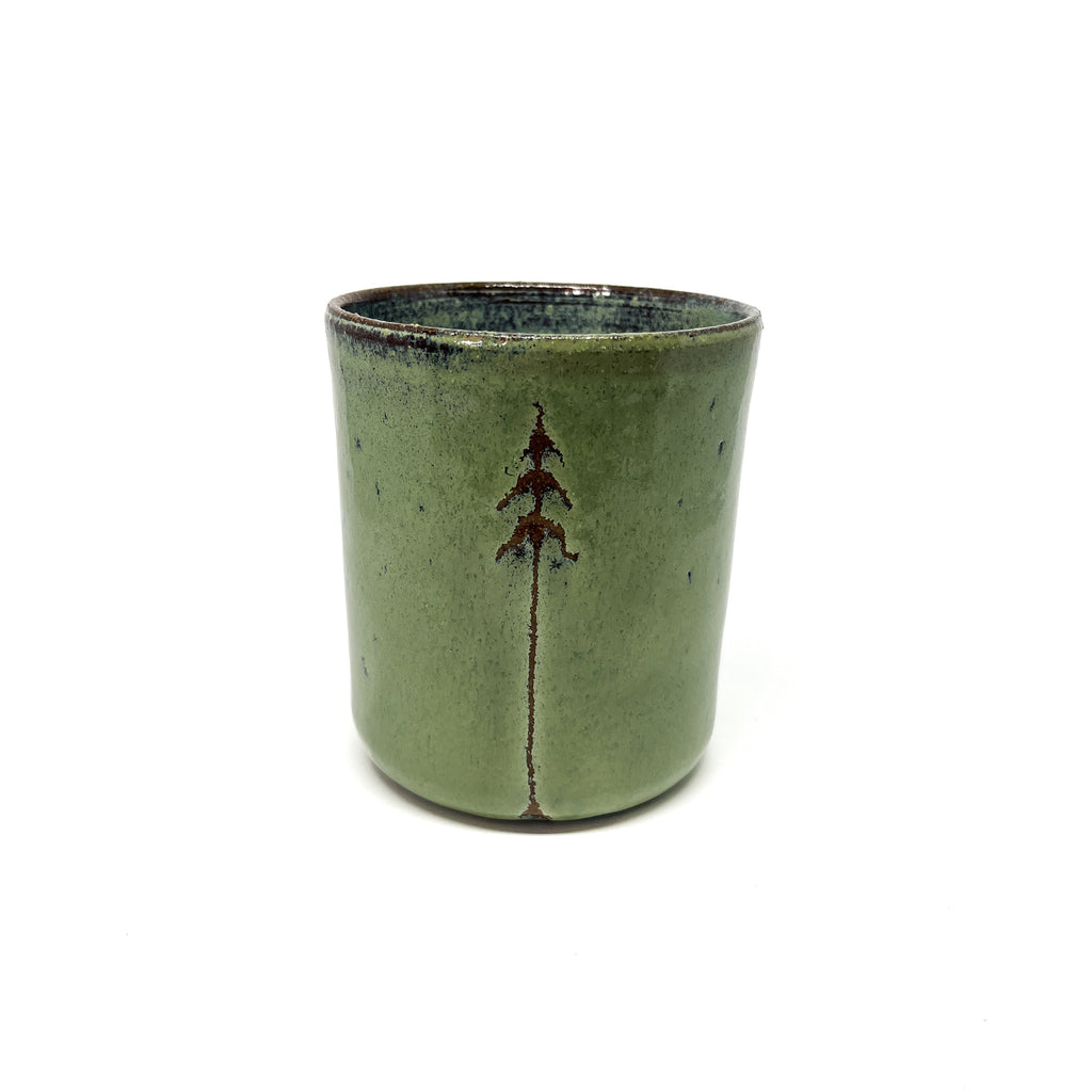 Tasse en céramique inspirée d'un arbre