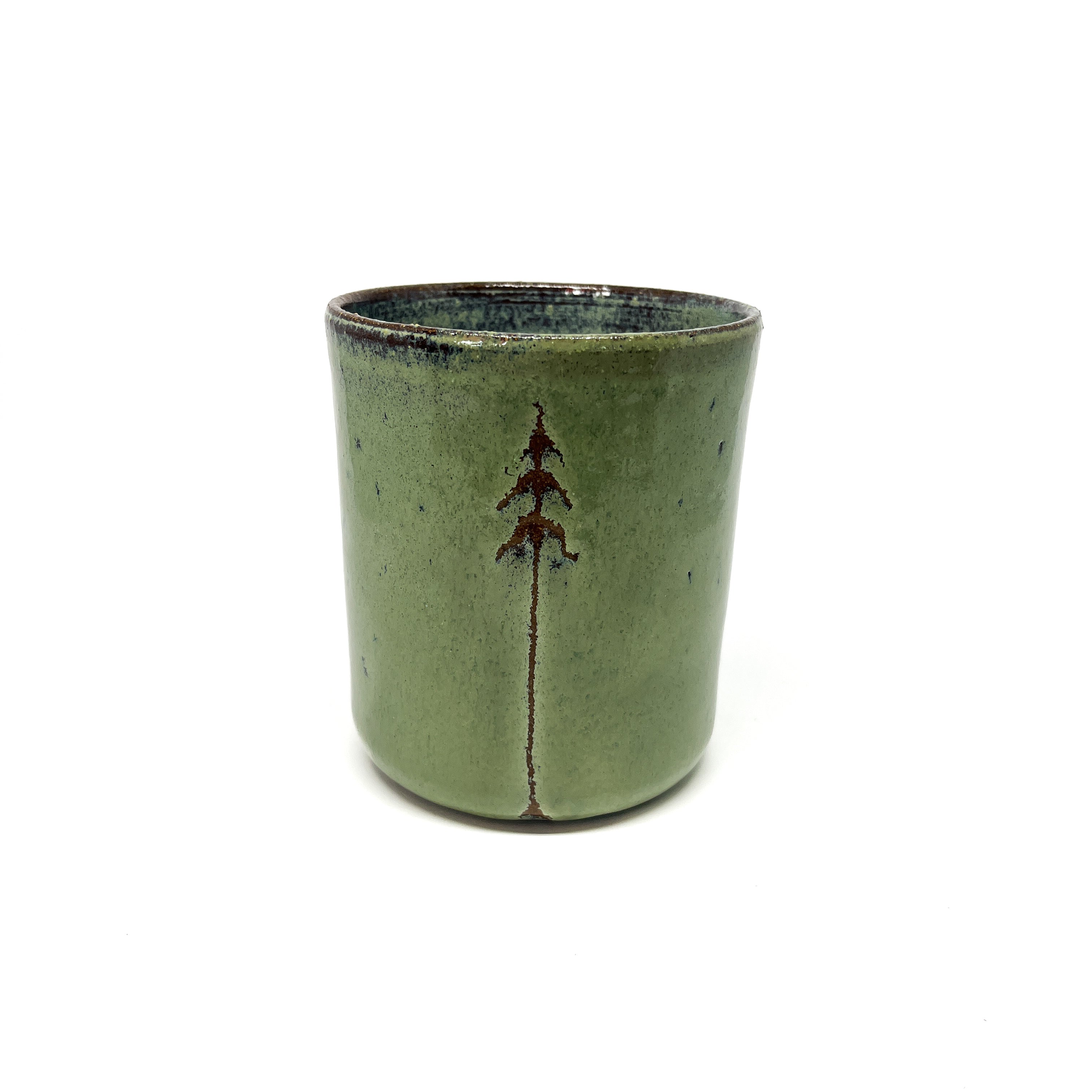 Tasse en céramique inspirée d'un arbre