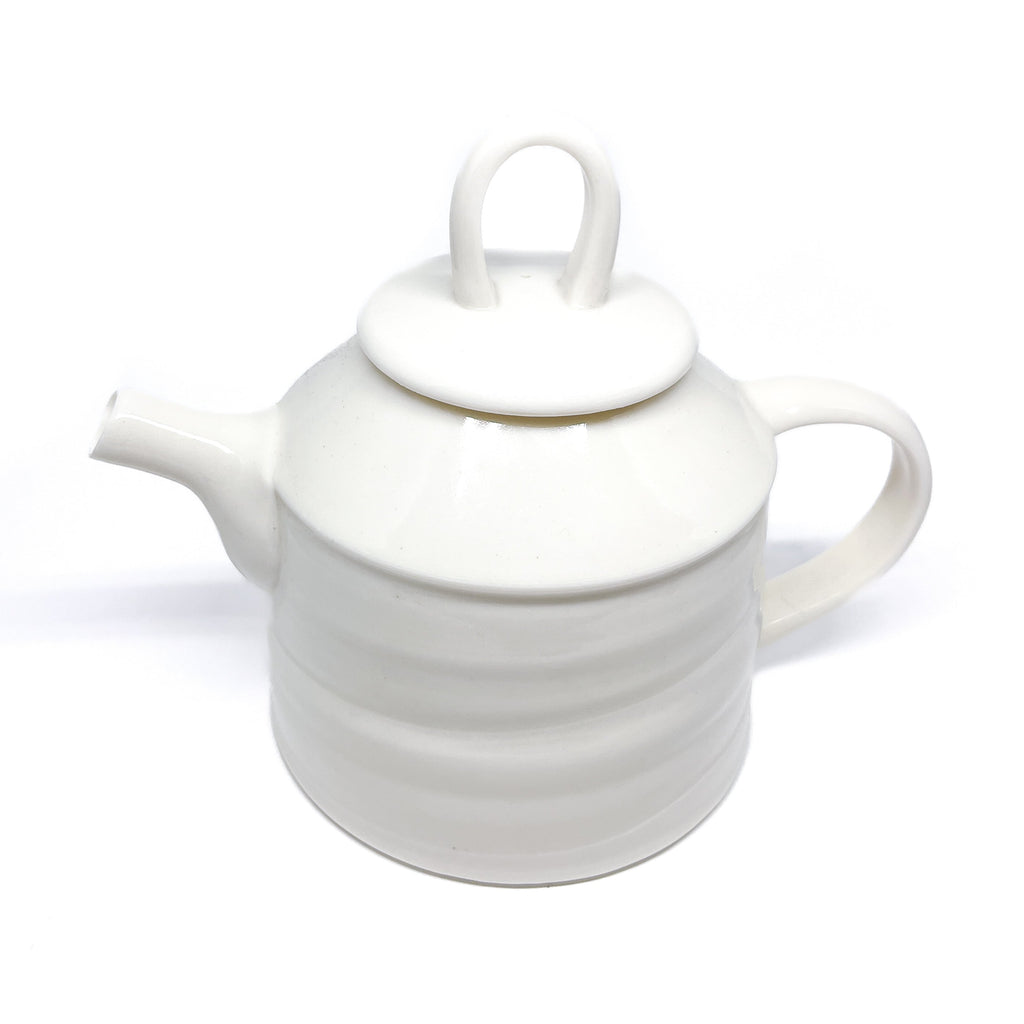 Théière avec couvercle à boucle
