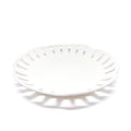 Assiette en porcelaine ajourée