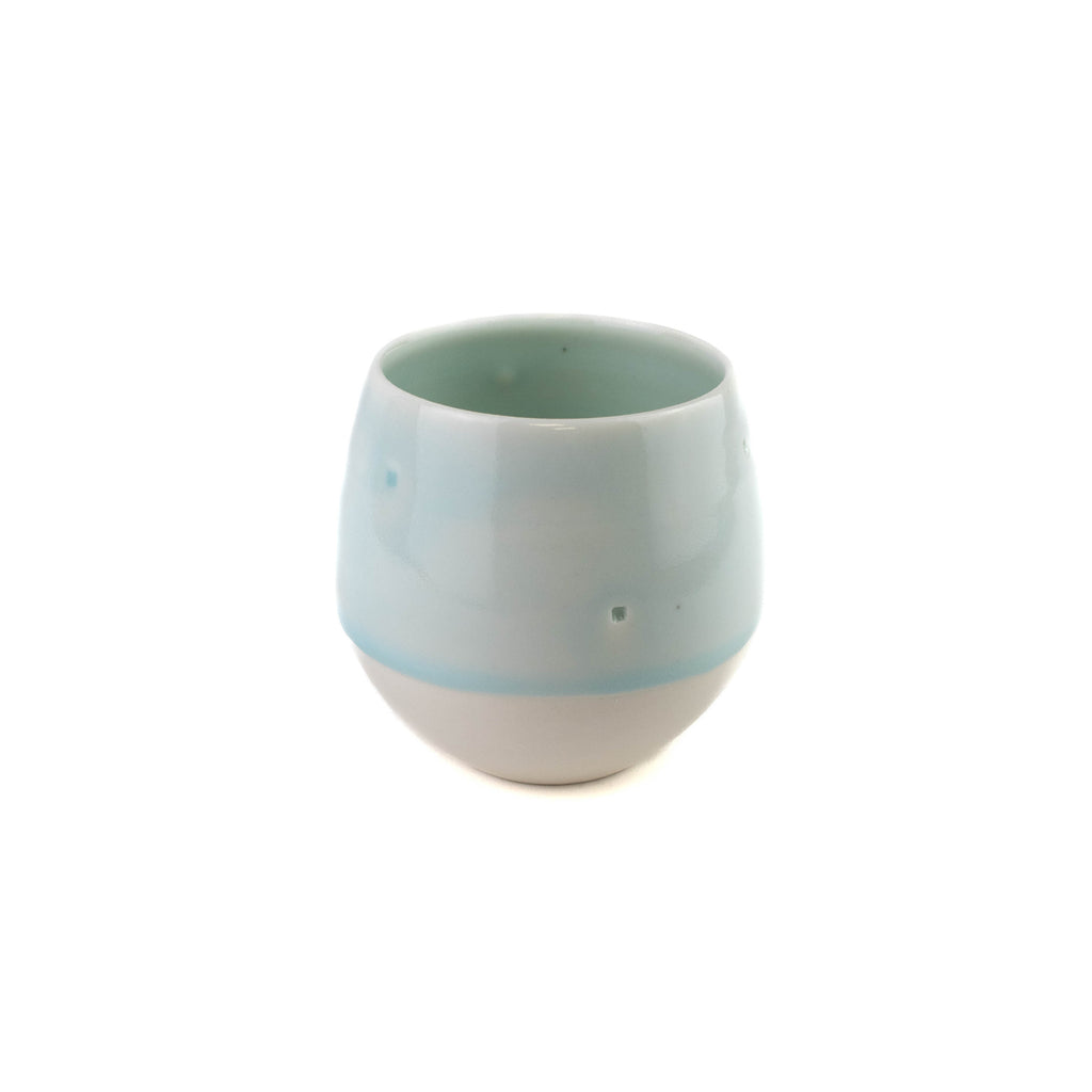Tasse bleue douce