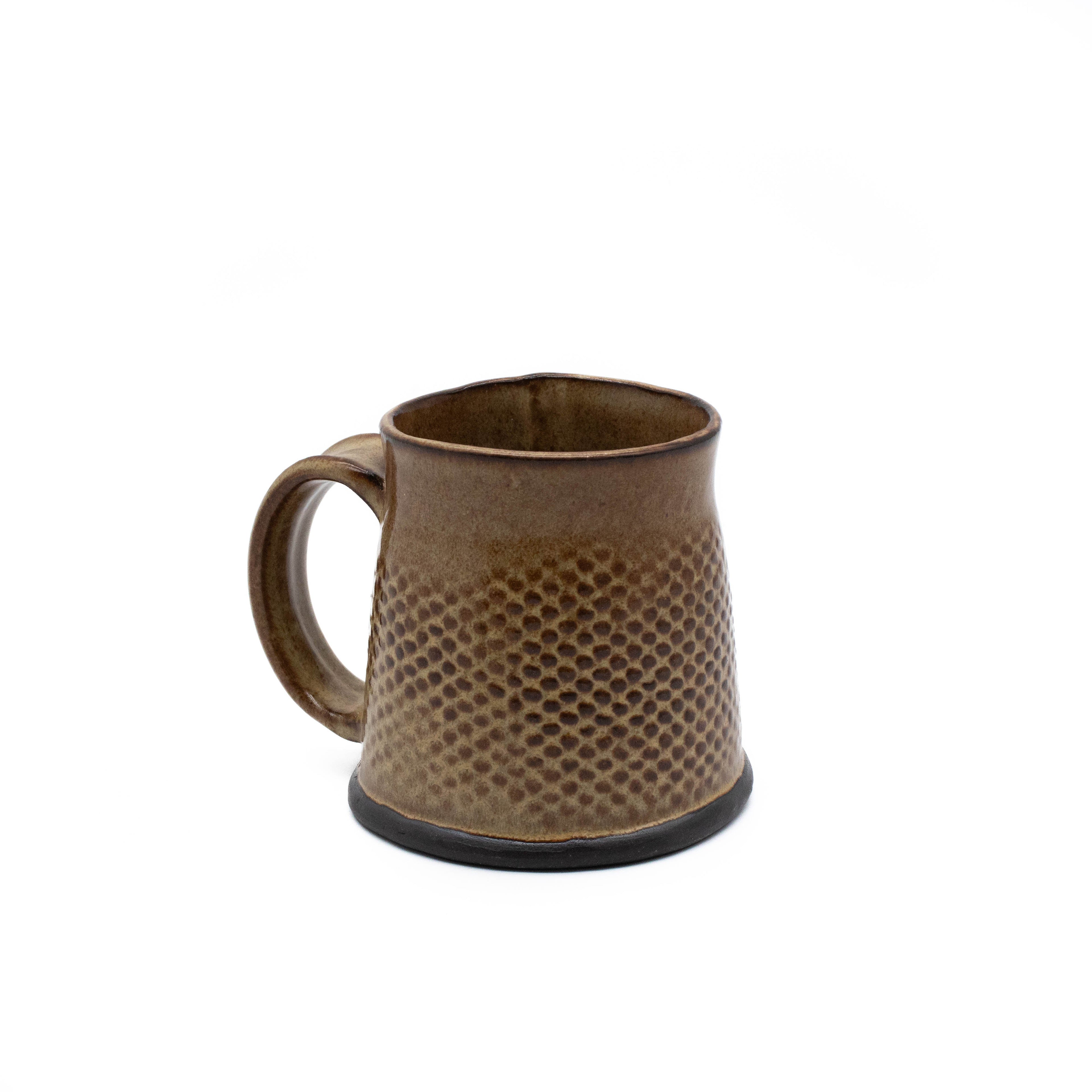 Mugs artisanaux texturés