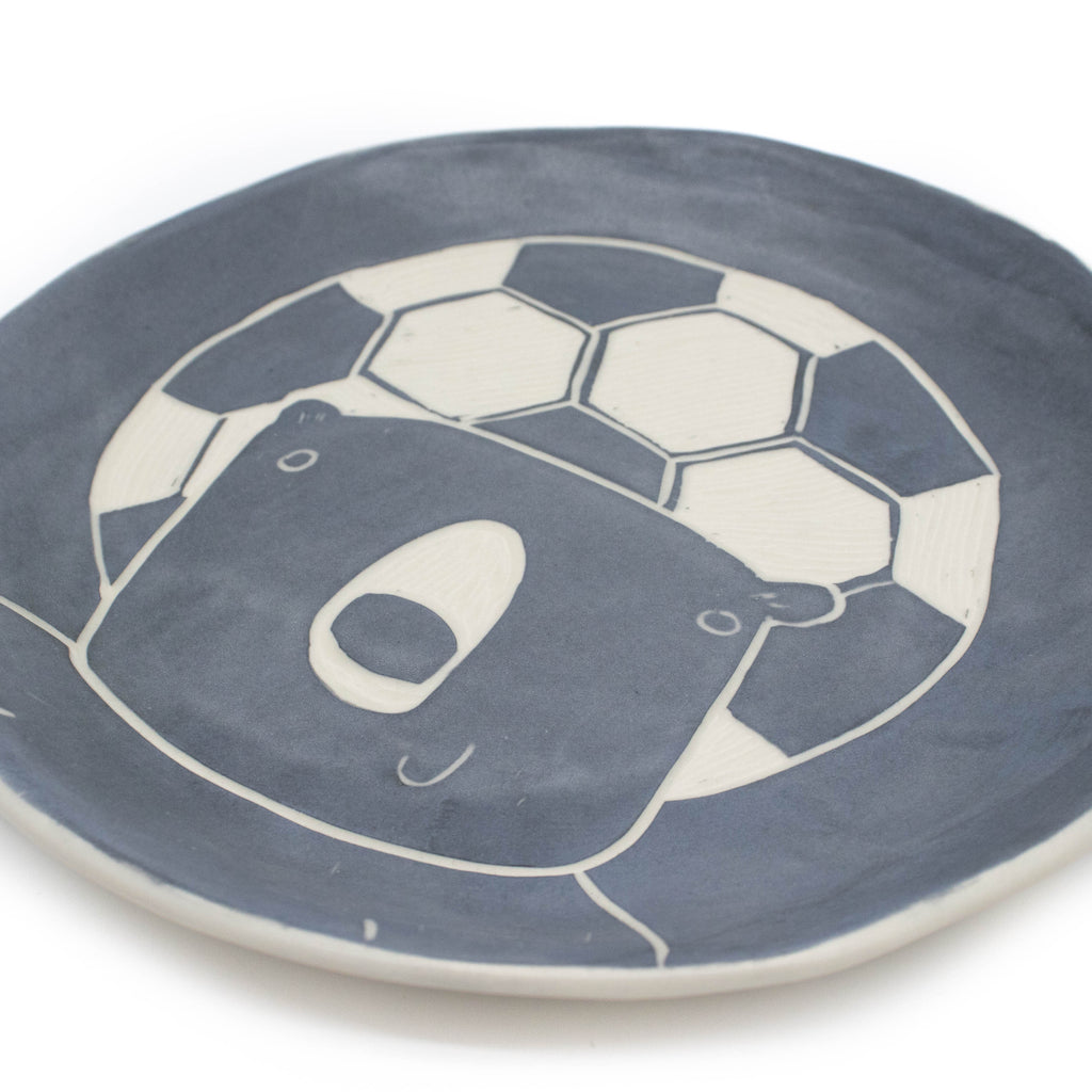 Assiette Ours Footballeur